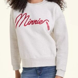 Minnie Mouse Sweatshirt Embellished with Crystals by Swarovski®